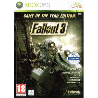 Fallout 3 - Game of the Year Edition [Xbox 360, английская версия]